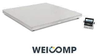 WEICOMP Pro Bodenwaage Edelstahl von Dini Argeo