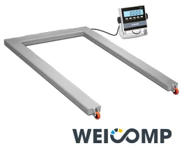 WEICOMP Pro Palettenwaage Edelstahl von Dini Argeo